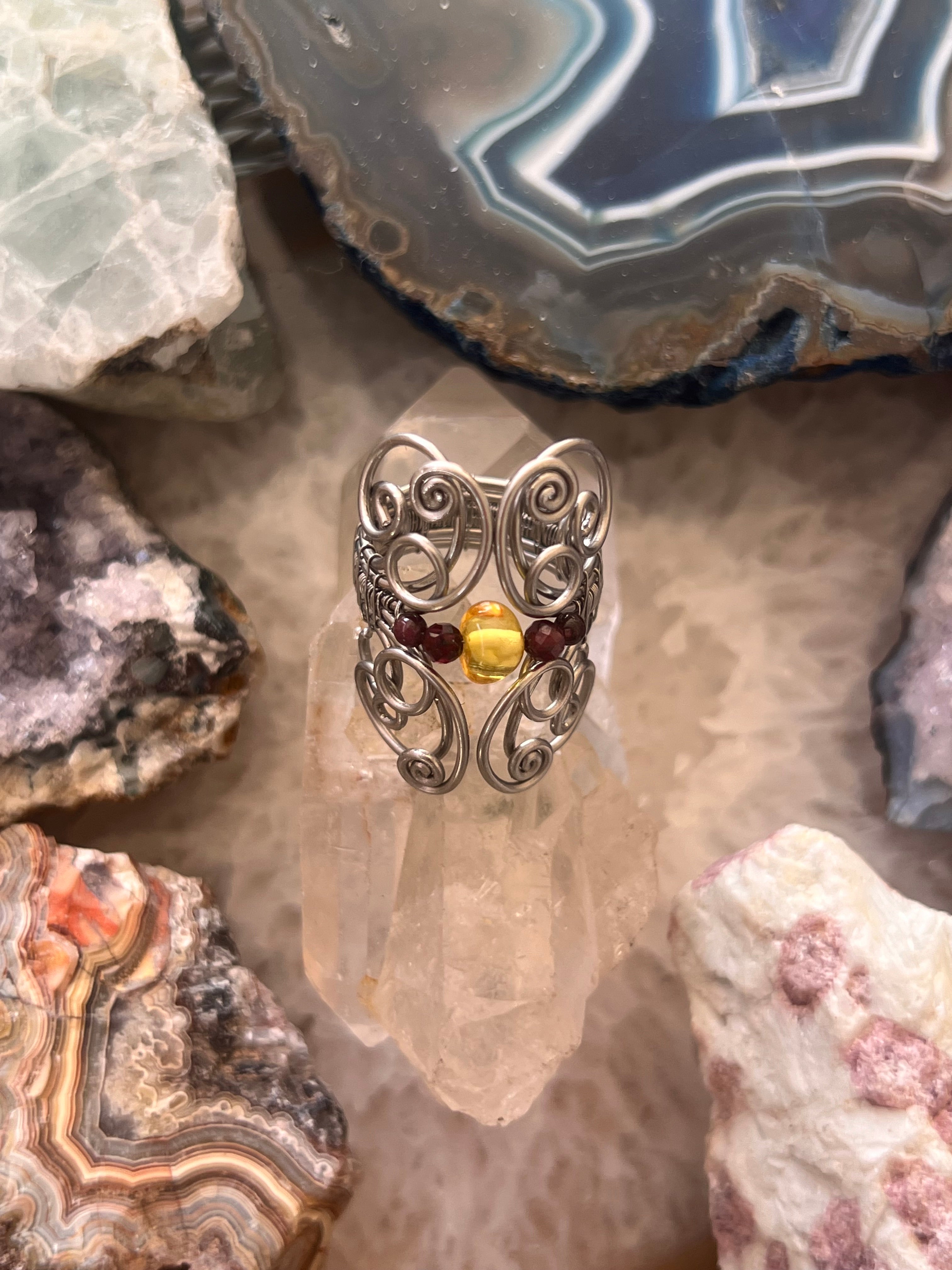 Golden Blood Ring
